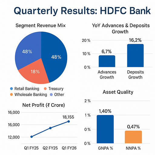 HDFC Bank Q1 FY26 Results: Growth Resilient, Bonus Announced! 🚀🏦